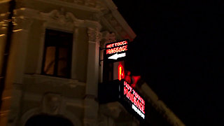 Blonde loves to piss and to fuck hard in POV