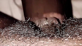 Black Goddess Squirts While Fucking