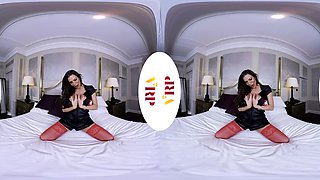 2risque - Brunette Pornstar Solo Masturbation - Sexlikereal