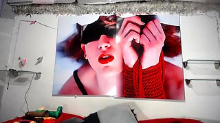 Brunette Solo Webcam Masturbation