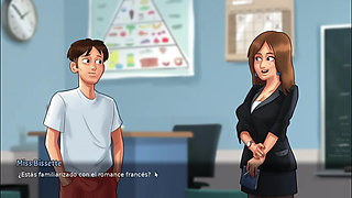 SEXUAL FANTASY WITH MY MATURE STEPMOM - SUMMERTIME SAGA