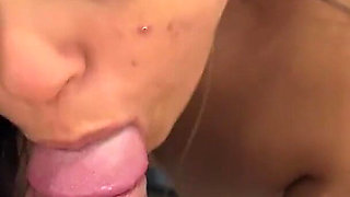 Room Sister MILF Sucks Cock