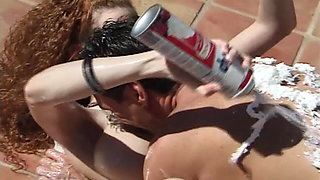 Shawna Edwards & Damien Michaels Messy Suck Fuck