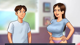 Fucking My stepmom in the shower