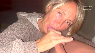 POV Blowjob with Cum for My Fans to Cum with.