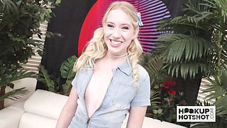 Hookup Hotshot featuring Bryan Gozzling and Kallie Taylor's bj smut