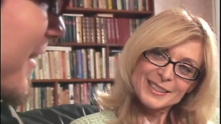 Blonde Cougar Loves Young Cock