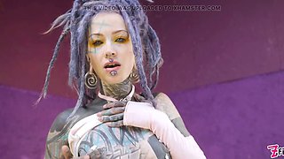 Alternative Dreadlocks Babe ANAL ONLY Threesome \u2013 Double Anal, Prolapse Bloom & Gape