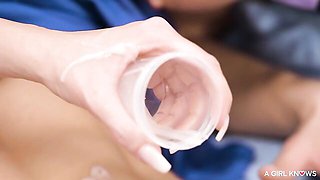 Hypnotic Clea and CHARLOTTE's long legs scene