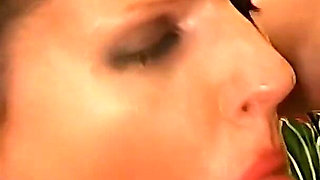 Tosca Drenched in Bukkake Sperm Storm - Face Full of Cum