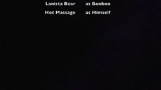 Part 3:- Domina Satana & BlackBerryMILF put's Booboo and Hot Massage into a 69 position