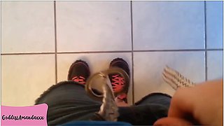 Stay At My Feet While I Piss My Toilet Dog