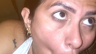 Teacher Giving Student a Blowjob After College