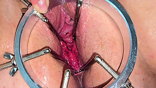 Cervix Play and Peehole Fuck Close up! Deep Hole