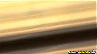 First Time Auditions - Horny Ex Cheerleader Dessarey Sparks Splits Legs While Riding Cock for Americas Got Talent