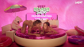 Young Blonde Lesbians Masturbating and Having Sex