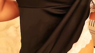 My Beautiful Maid, Besides Cleaning The House Almost Naked, Accepted Extra Money To Give Her Tight Little Ass Until She Took A Load Of Cum Inside And It Squirted Out. Vagninho And Agatha Stepmama With Agatha Mama