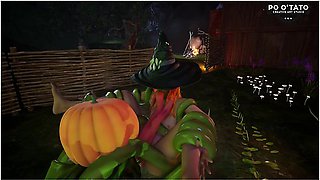 Monster Stable Spooky Season Special: Pumpkin Pickin Tentacles 3d Animated - Car Toon