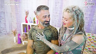 Watch sublime Mugur and Anuskatzz's clip