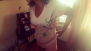 Stepdaughter Self Video for Stepfather's Milk