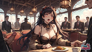 Creamy Steampunk Seduction: Maid's Whipped Cream Explosion