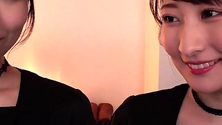Asian schoolgirl enjoy group sex
