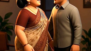 Romantic Indian Couple's Steamy Night In