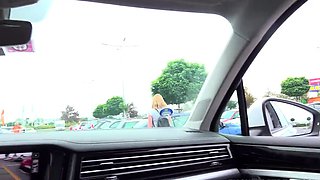 outdoor bj and humping with filthy euro doll