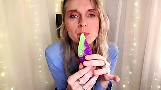 Lexi Snow - Fucks Alien. Lays Eggs. First Anal