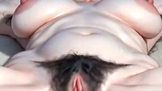 90 Year Old Granny Hairy Pussy in Bondage - Desperate for Creampie After Many Years