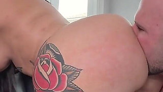 Roxanne Roselle Takes on Jmac's Thick Cock