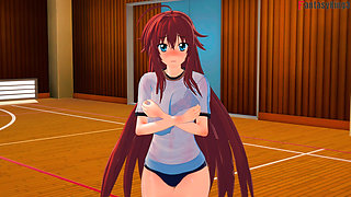 Rias Gremory Seduces Me and Invite Me to Fuck in the Gym - Dxd Ntr Madness Series
