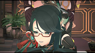 Genhin Impact - Xianyun Craves Big Black Cock After Getting Bored of Average Dick - 3D Hentai Animation