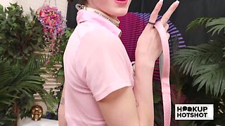 Petite Fuck Meat Hooks Up With Bryan Gozzling!