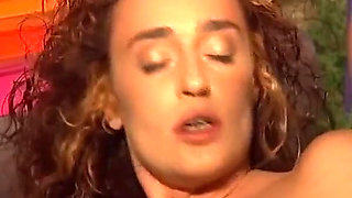 Busty German Babe Bends Over and Fucked in Tight Pussy