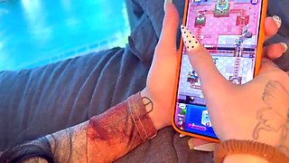 Blonde Step Sister Rosie Rider Forgot Panties In Bed - Big Ass PAWG