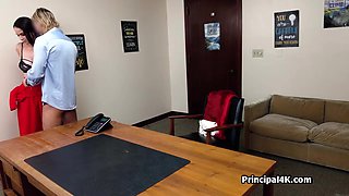 Milfs Flawless Curves Bribe the Principal
