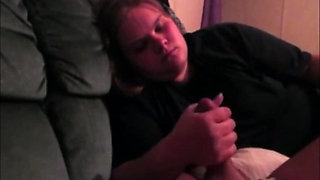 Making a Horny Bitch Cum & Squirt Everywhere Messy Orgasm