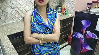 Bhabhi served yummy tea of her breast milk to padosi and gave him a to drink his thick cum (Hindi audio)