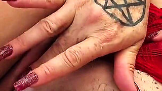 Stepmother Masturbates with Sex Doll, Stepson Spies on Her with Lust.