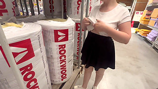 Risky in Public: Flashing at the Hardware Store