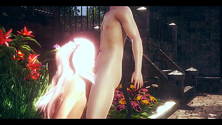 Two Sexy Hentai - Woman Having Sex in a Threesome - Japanese Asian Manga Anime Film Game Porn