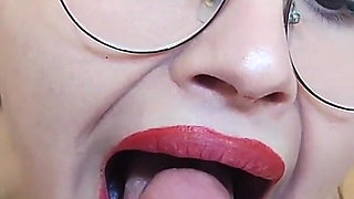 Mama Noel Comes for Milk Cum in Mouth