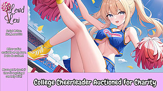 College Cheerleader Auctioned for Charity Audio