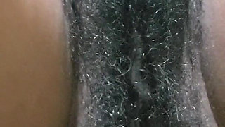 Big Pussy Fucking to Ass with a Massive Hairy Between Legs