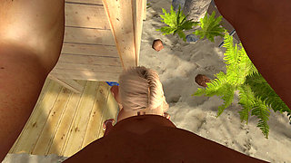 Hot Sex on the Beach l 3D Animation Hentai Uncensored (Episode 4)