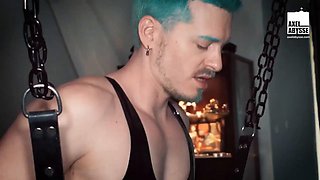 Axel Abysse and Yoshi Kawasaki Roughly Fist Leons Destroyed Ass