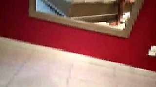 Naughty guy raw dogged me and busted on my pussy while my cuckold watched and cleaned up