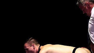 Twink is fucked by his first Master