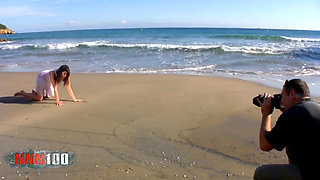 Sexy Video: Jessica Bitch Beach Shoot